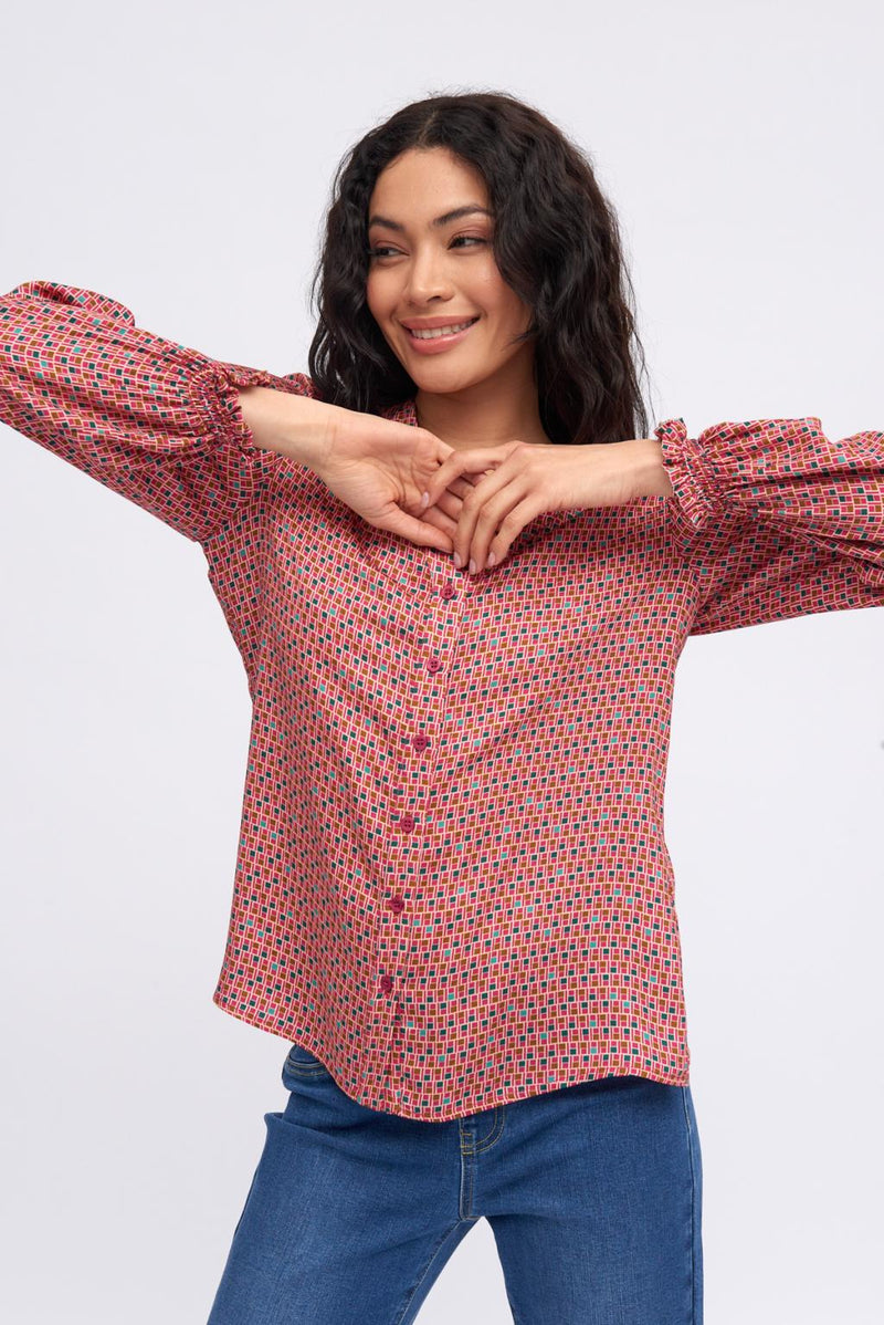 CAMISA TINTA / WOMAN SHIRT