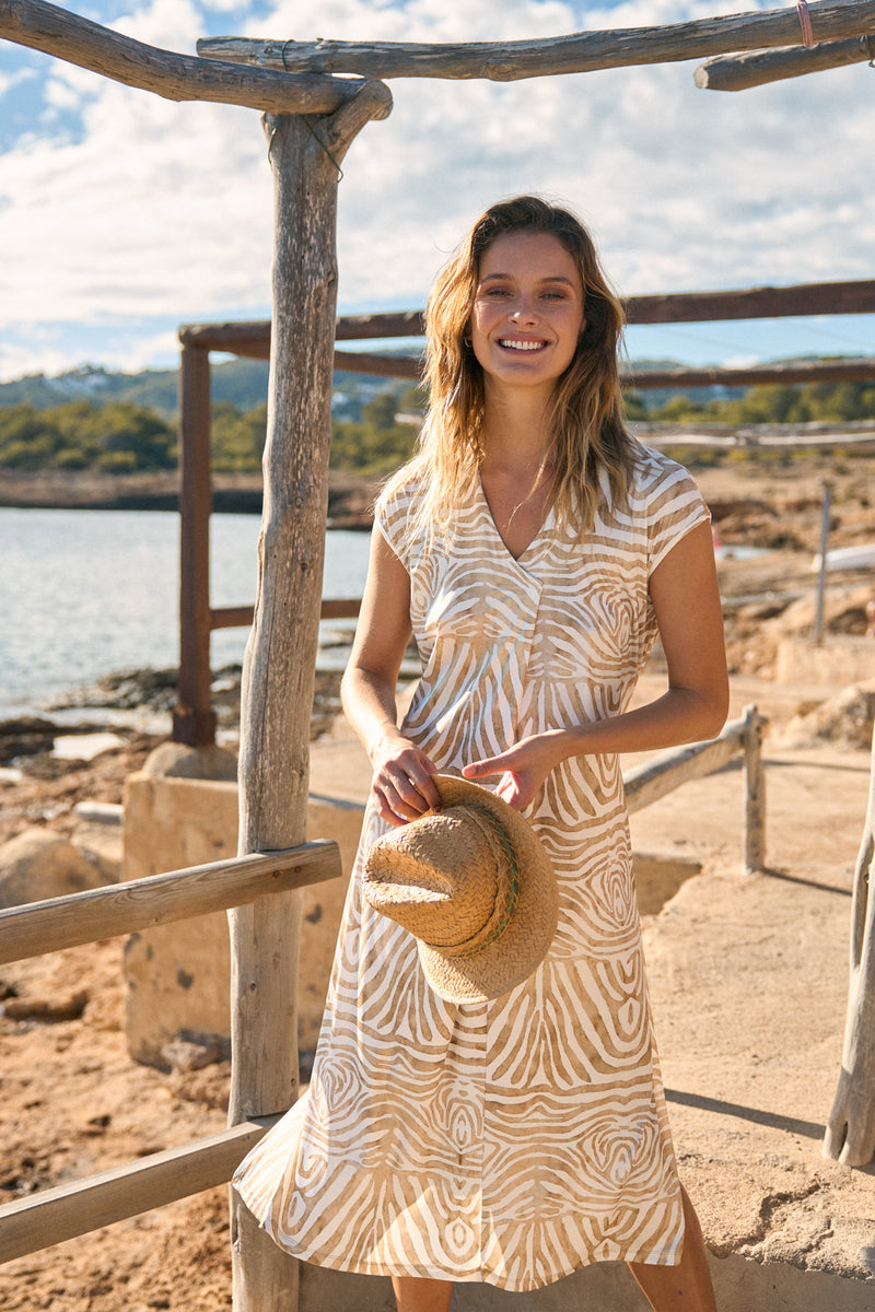 Vestido Arganzuela Beige