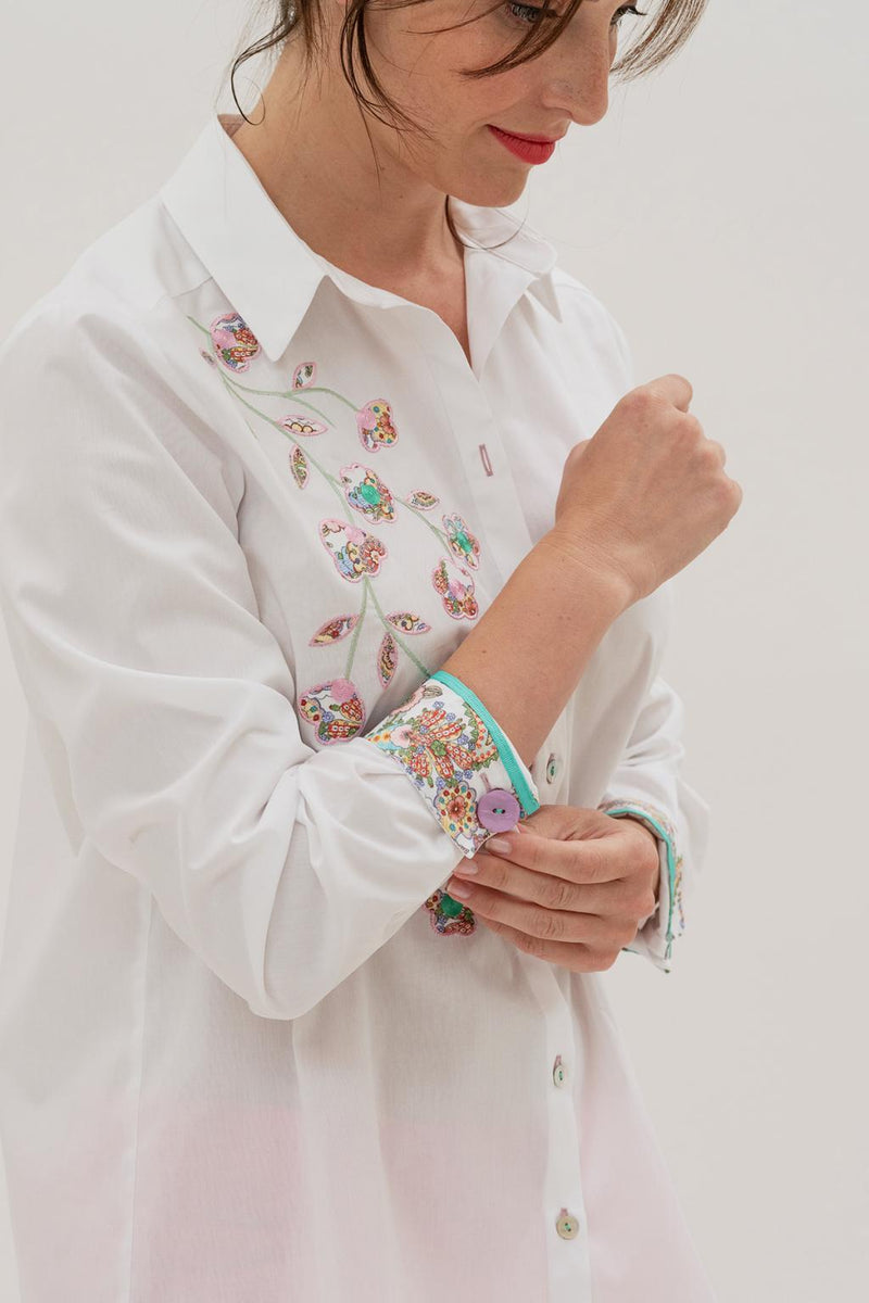 CAMISA TINTA / WOMAN SHIRT