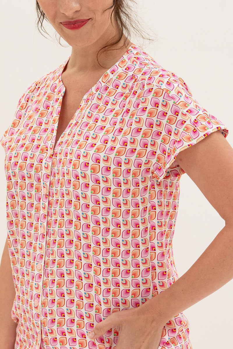 CAMISA TINTA / WOMAN SHIRT