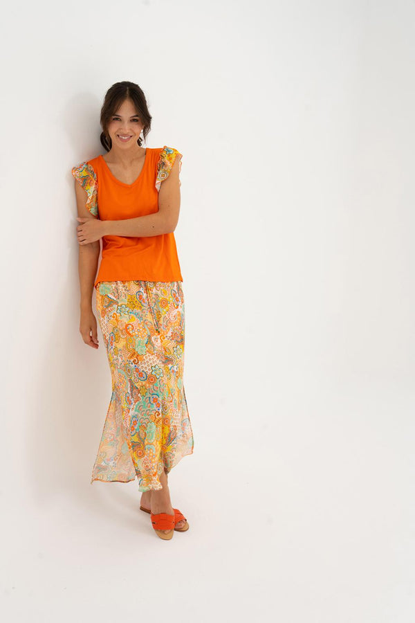 FALDA TINTA / WOMAN SKIRT
