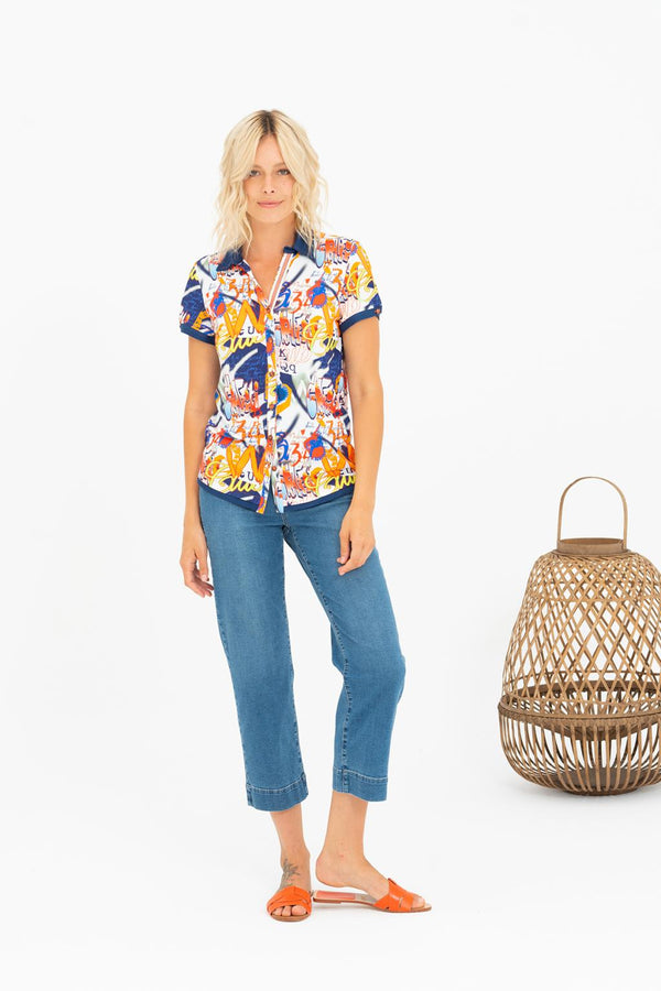 CAMISA TINTA / WOMAN SHIRT