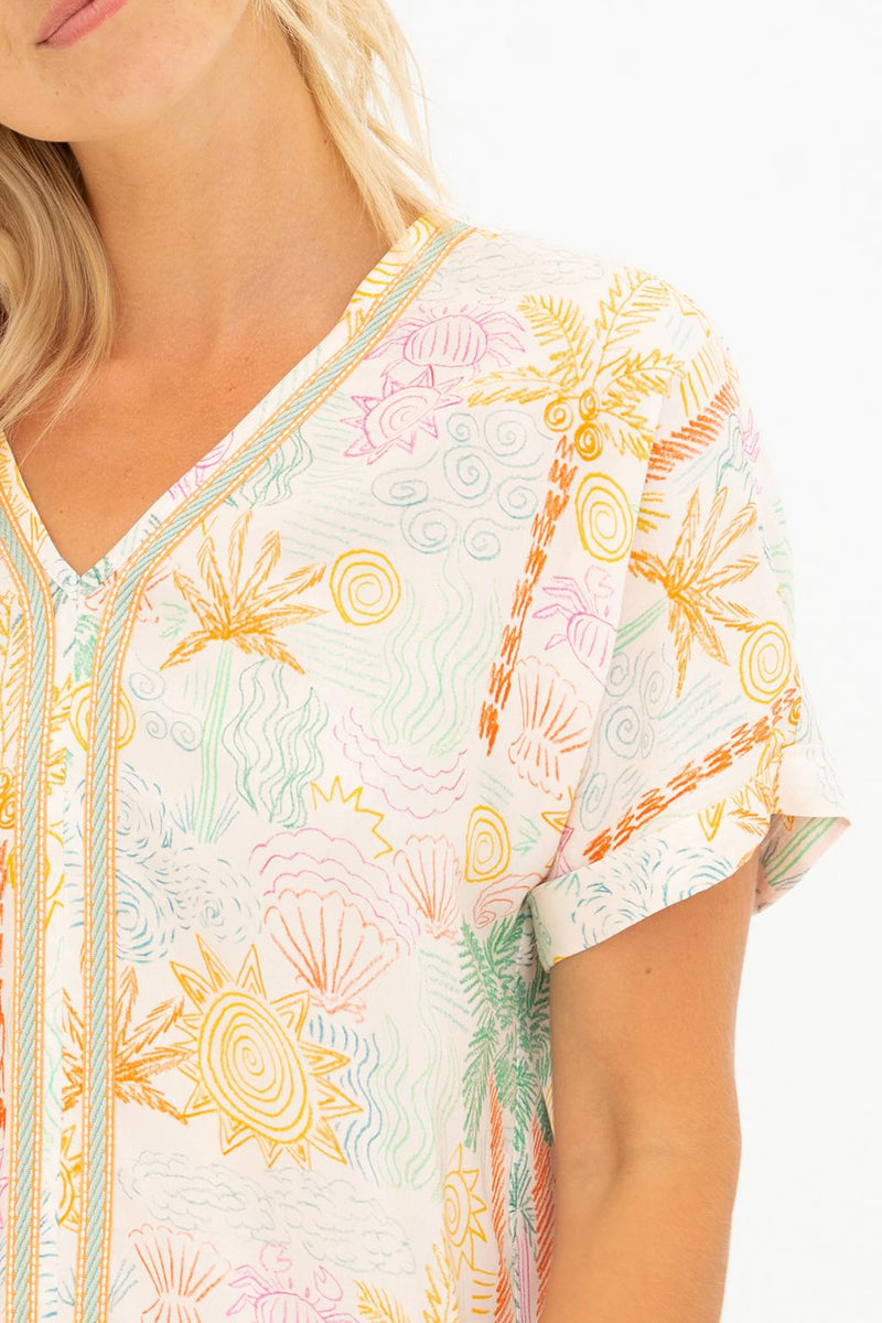 CAMISA TINTA / WOMAN SHIRT